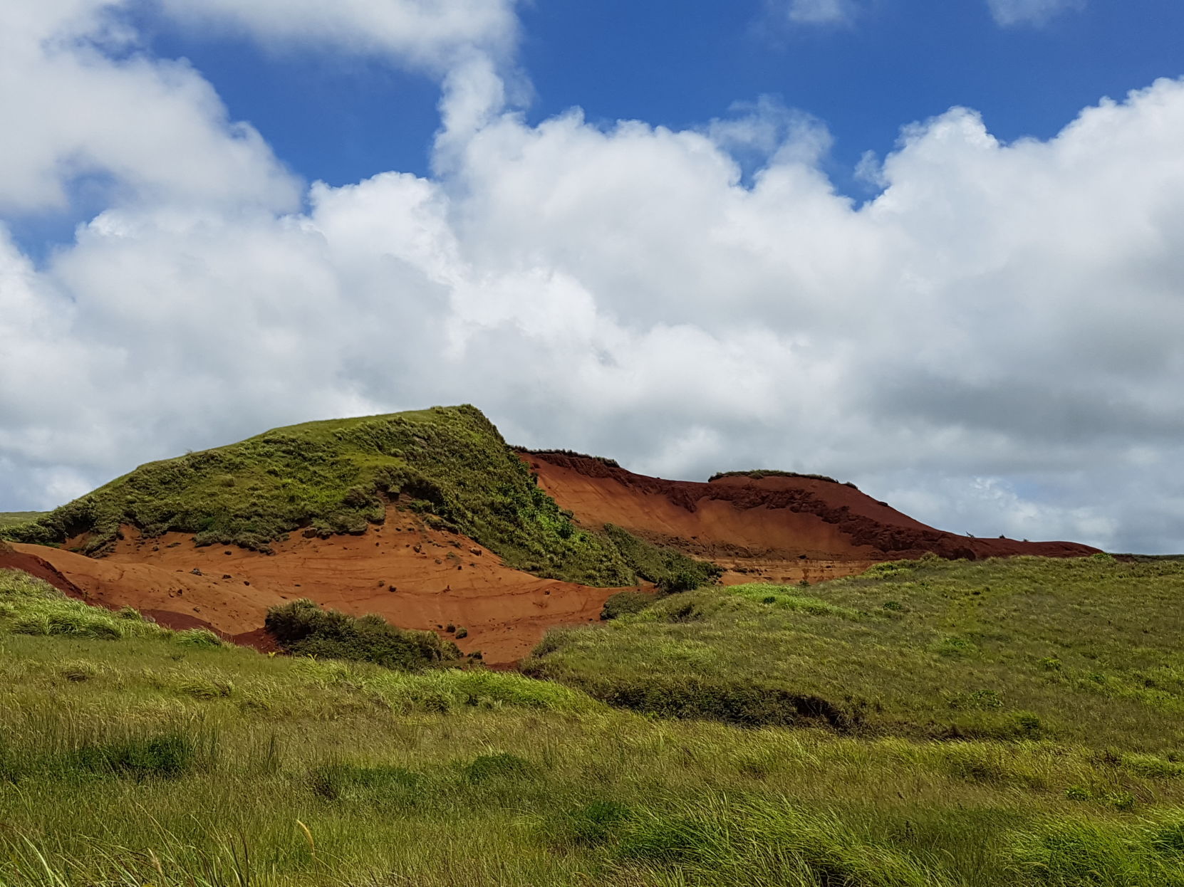 stark red hill marks the real start of your hike to hell